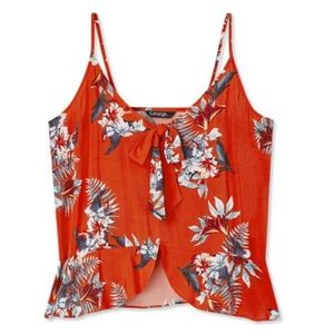 Challis floral Cami